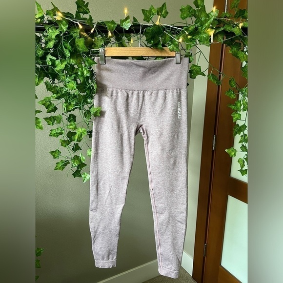 Gymshark mid rise Mauve pink leggings size small - Picture 1 of 5